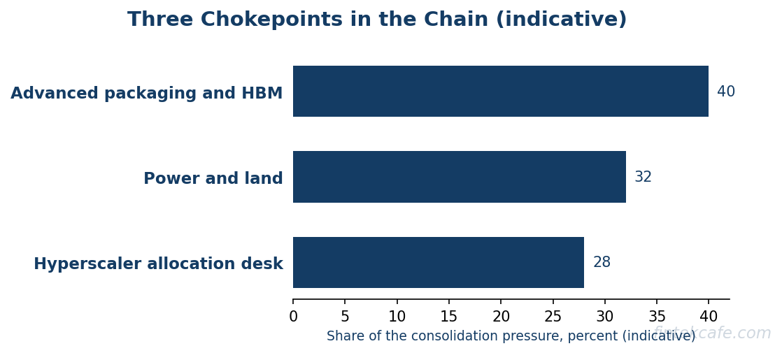 Three chokepoints