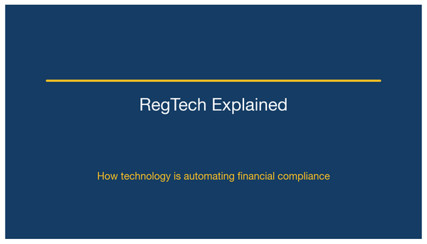 RegTech Explained: How Technology Is Automating Financial Compliance