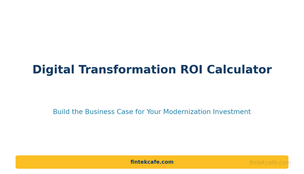Digital Transformation ROI Calculator