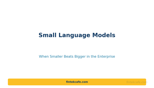 Small Language Models in the Enterprise: When Smaller Beats Bigger