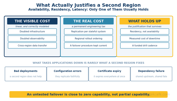 Multi-Region Architecture: What Actually Justifies the Cost