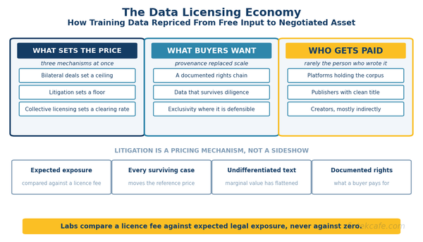 The Data Licensing Economy: Who Gets Paid When Models Train