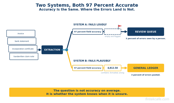 Document AI: When LLM Extraction Beats OCR Templates, and When It Does Not