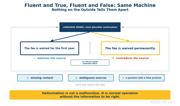 AI Hallucinations: Why Models Make Things Up, and Which Controls Actually Reduce It